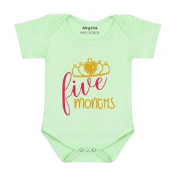 Arvesa 5 Month Baby Printed Bodysuit-image-43