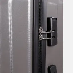 Roadster String Set Of 3 Hard-Sided Self Striped Trolley Suitcases - Cabin, Medium & Large image 5