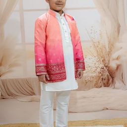 BownBee Boys Regular Kurta with Pyjamas image 4