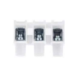 RS PRO Terminal Block Connector 3-Way 6 A 14 AWG Wire Push In Termination, 1367889 image 2