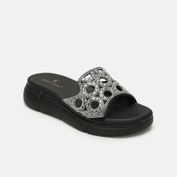 Marc Loire Women Embellished Flatform Heel Sandals-image-53