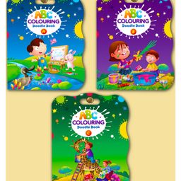 ABC Colouring Doodle Book Pack of 3 - English-13