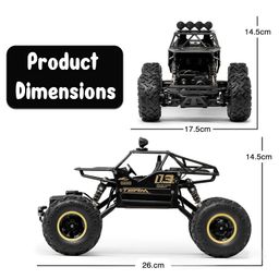Zyamalox Remote Control 4x4 Car: Battery-Operated Electric RC Toy, Stunt Car  Fun, Educational, and Durable Toy Car for Kids-25
