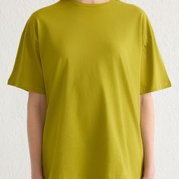 Trendyol Women Extended Sleeves Pockets T-shirt-image-8