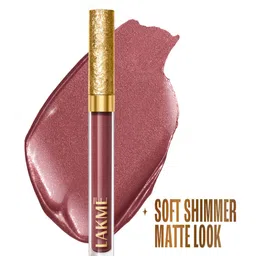 Lakme Be-Jewel Shimmer Matte Finish Lip Liquid 3.5ml - Iced Espresso 301-picture-6