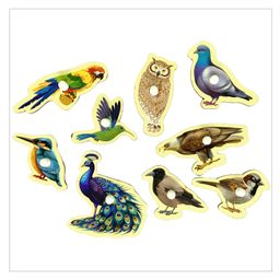 TodFod Wooden 3 in 1 English Number & Birds Puzzle  29 Pieces- Multicolour image 5