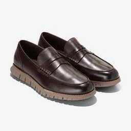 Cole Haan Men ZEROGRAND REMASTERED PENNY Brown Loafers-picture-30