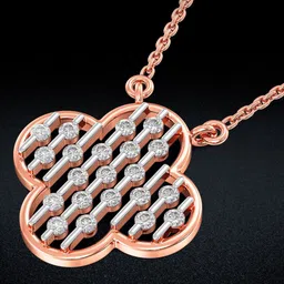 Joyalukkas Flowering Delight Diamond Pendent -3.72 gm-picture-18
