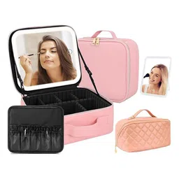 Rhe Cosmetics Cosmetic Makeup Pouch With Removable Dividers-image-12
