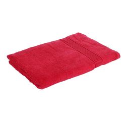 kopa BIANCA Set Of 10 Red Solid Pure Cotton 380 GSM Towel Set image 4