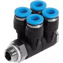 Festo Bulkhead Fitting QSLV4-G1/8-4 Connector A, QSLV4-G1/8-4-picture-40