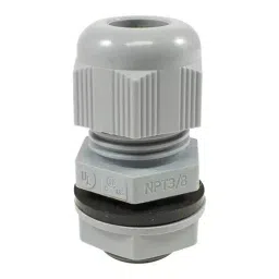 ALPHA WIRE Cable Glands CABLE GLAND, POLYAMIDE 6, 6-12MM, SLATE, PMC20 SL080 (Pack of 10)-image-23