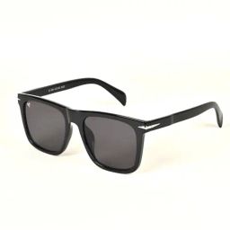 Voyage Black Wayfarer UV Protection Unisex Sunglasses-image-70