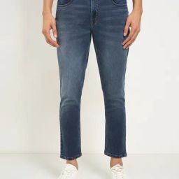 Sf Jeans By Pantaloons Blue Cotton Slim Fit Jeans-picture-4