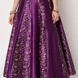 studiorasa Purple Print Skirts-picture-2