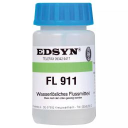 EDSYN Water Soluble Flux, Bottle/Brush, 50Ml, FL911-18
