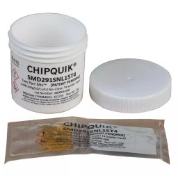 CHIP QUIK Solder Paste, Sn, Ag, Cu, 217Deg C, 15G, SMD291SNL15T4-48