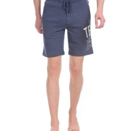 U.S. Polo Assn. Navy Printed Shorts-37