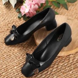 Truffle Collection Women's Black Casual Pumps-58