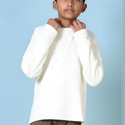 V-Mart Boys Solid Waffle Knit T-Shirt-16