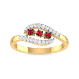 PC Jeweller Benedek 18k Gold Ring for Women-image-37