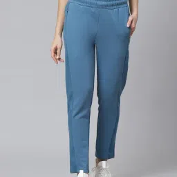 ALCIS Light Blue Slim Fit Trackpants-image-22