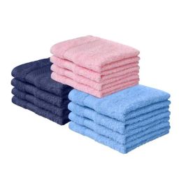 Haus & Kinder Self Multicolor 500 GSM Cotton Face Towel - Set of 12-image-13