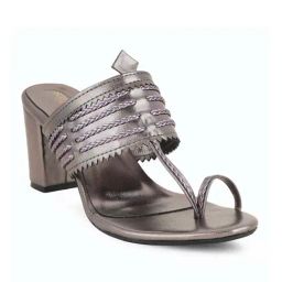 Scentra Women's Metallic Toe Ring Sandals-picture-22