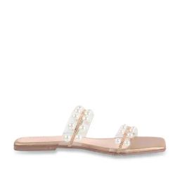 Metro Women's Rose Gold Casual Sandals-image-78