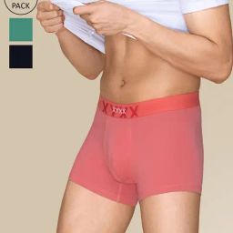 XYXX Multicolor Cotton Trunks - Pack of 3-picture-13