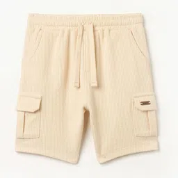 Giggles by Babyshop Boys Regular Fit Cotton Cargo Shorts-image-78