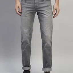 Cantabil Men Original Ultra Mid-Rise Slim Fit Heavy Fade Stretchable Jeans-image-59
