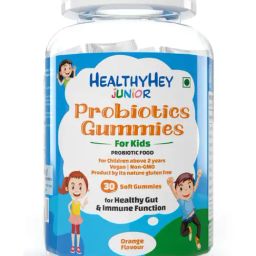 HealthyHey Nutrition Junior Probiotics Gummies - Kids - Orange-28
