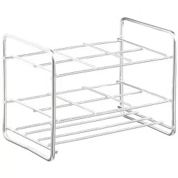 AS ONE Stainless Steel Test Tube Rack 65 mm Shelf Height, 2-9502-58-image-95