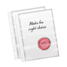 Solo Sheet Protector 11 Hole Diamond, SP104 (Pack of 50)-image-21