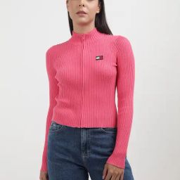 TOMMY HILFIGER Pink Cardigan-image-33