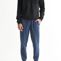 Rare Rabbit Blue Regular Fit Solid Trackpants-picture-38