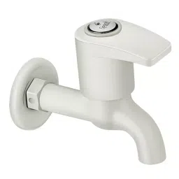 Sparsh Pearl Bib Cock with Flange Royal Prime White Plastic Glossy Finish, RP-1100-image-90