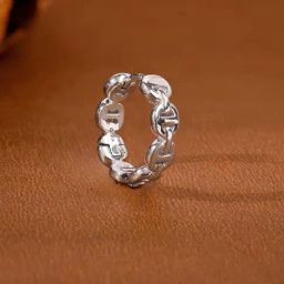 GIVA 925 Silver Chain Hoop Earrings for Him-picture-4