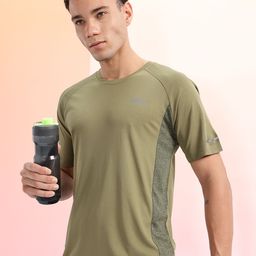 HRX by Hrithik Roshan Panelled Rapid-Dry Running T-shirt-picture-34