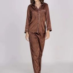 Moomaya Brown Pyjamas Set-picture-23