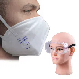 ORILEY GC-002356 Universal Goggle & PI-N95 Disposable Face Mask White (Pack of 2)-picture-37
