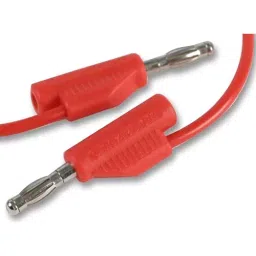 MULTICOMP PRO Banana Test Leads TEST LEAD, RED, 500MM, 15V, 4A, JR9235-0.5M RED-15