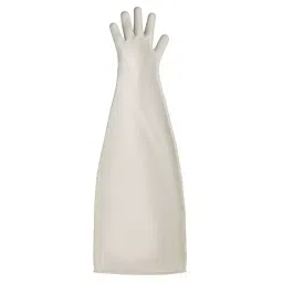 Ansell AlphaTec 85-303 White Polyethylene Chemical Resistant Work Gloves Size 9.5, 85303095 (1 Pair)-picture-22