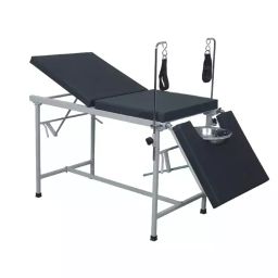 RM Social Mild Steel Powder Coated Patient Gynaec Labour Table With SS Bowl, RM0110-17