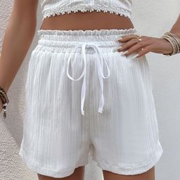 LULU & SKY Women Striped High-Rise Technology Shorts-image-32