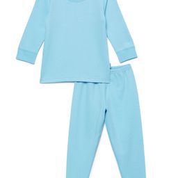 mackly Infant Sky Blue Solid Thermal Set-image-93