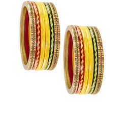 ZULKA Set Of 12 Zircon Diamond Studded Bangles image 4