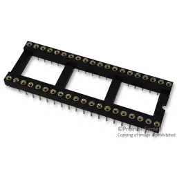 MULTICOMP PRO IC Sockets DIP SOCKET, 40 POSITION, THROUGH HOLE, SPC15533-picture-7