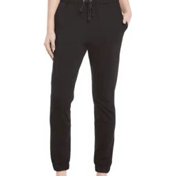 Miss Chase Black Relaxed Fit Cotton Joggers-image-50